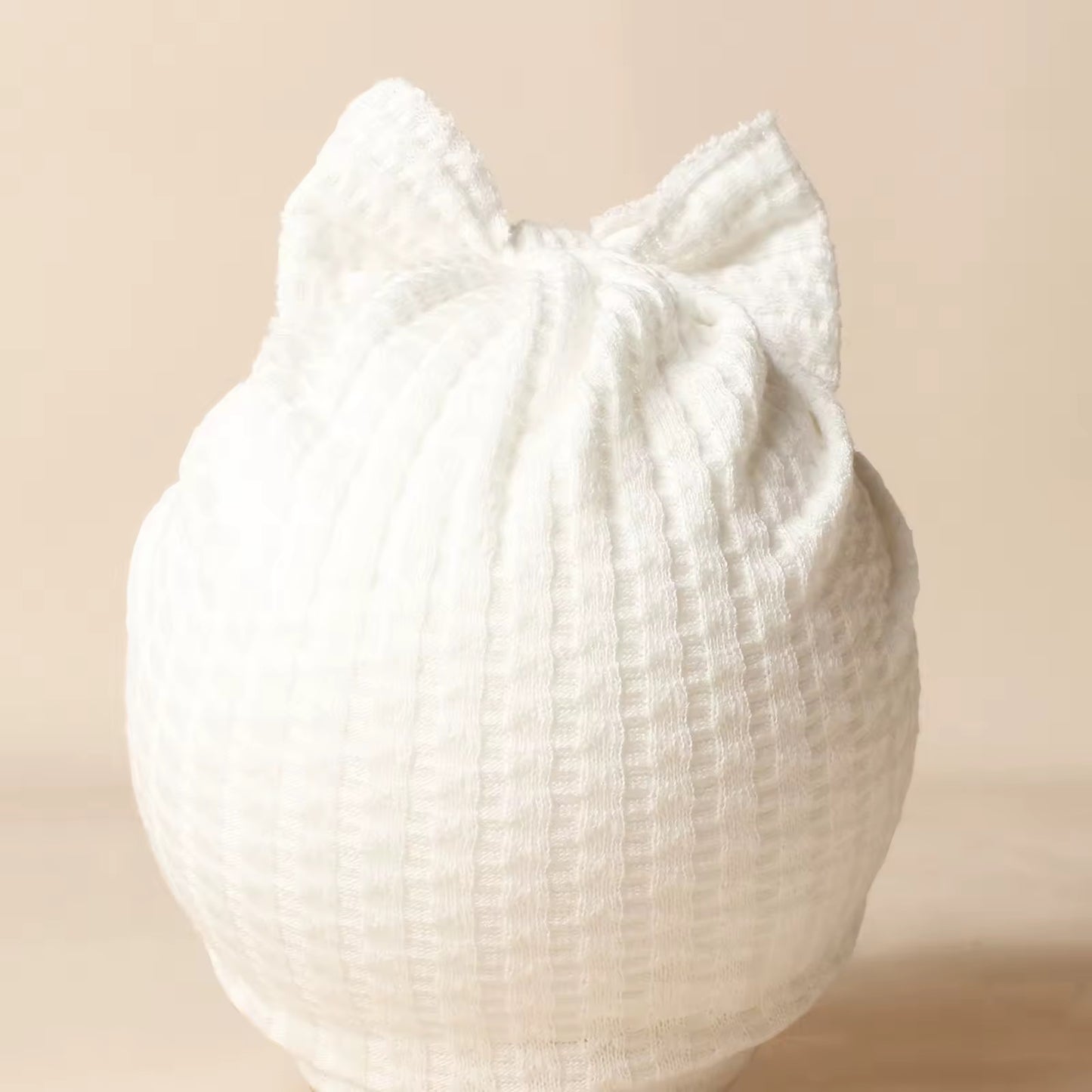 Cotton Baby Hair Turban with Bow | Assorted Colors