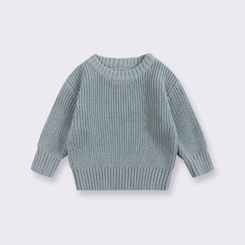 Baby knitted oversized sweater | Various colors