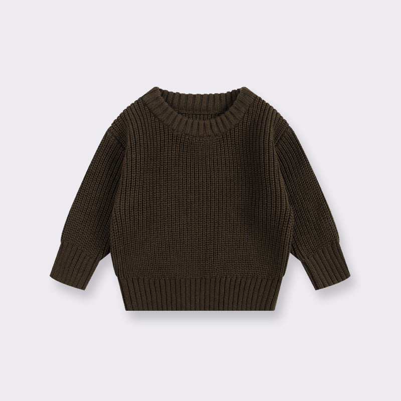 Baby knitted oversized sweater | Various colors