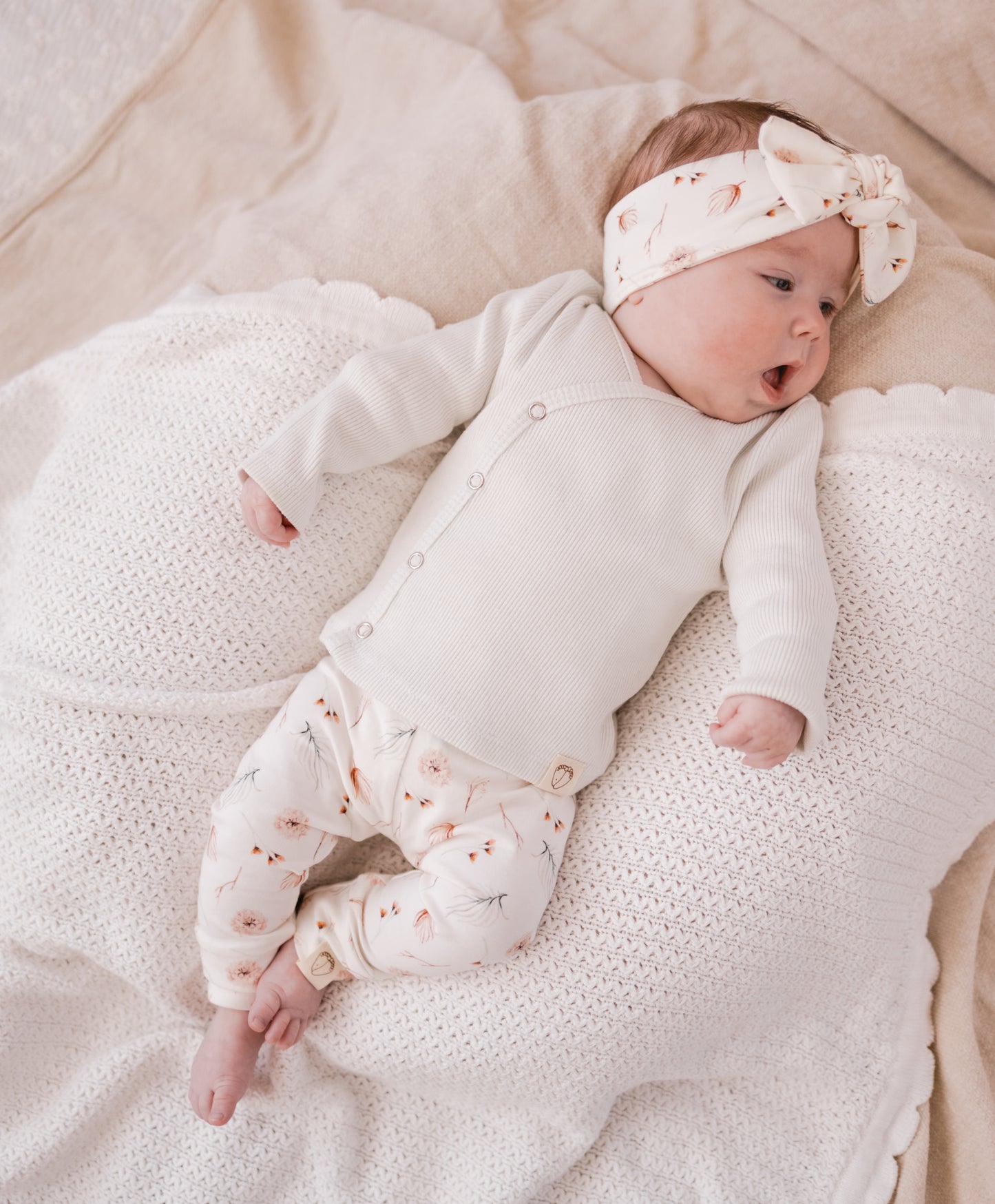 Baby Wrap Shirt Longsleeve | White