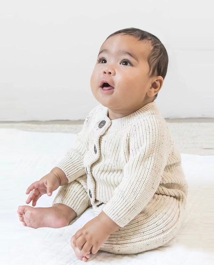 Baby Gebreide newborn jumpsuit