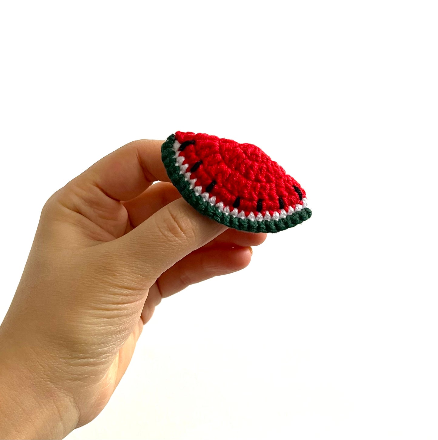 Watermelon or Clover Brooch