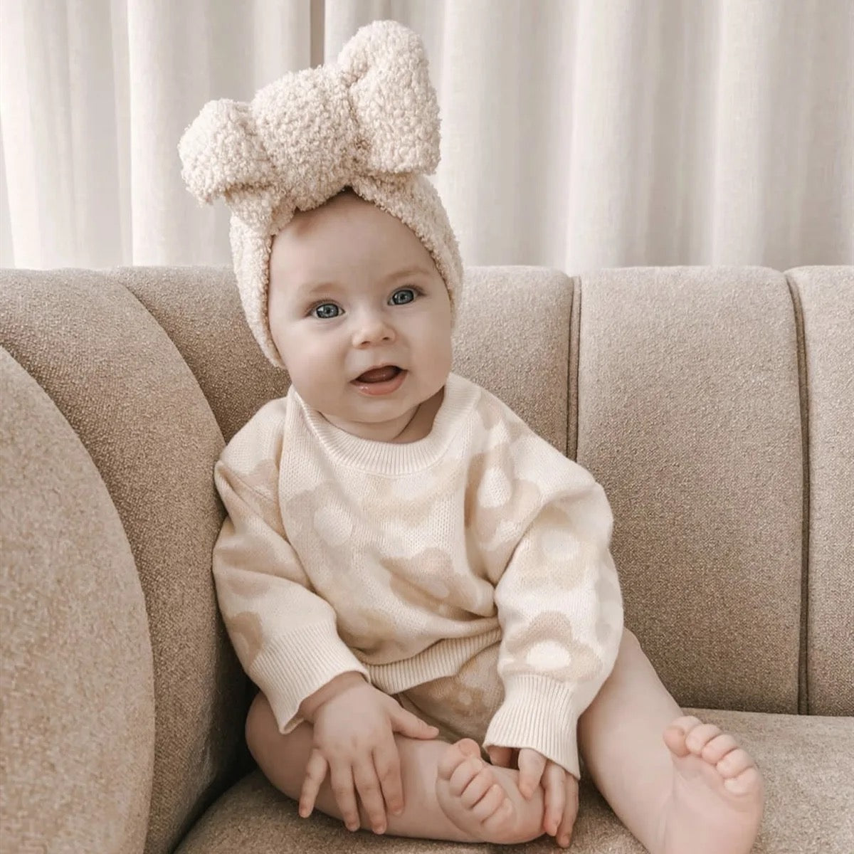 Teddy headband with bow | Various colours