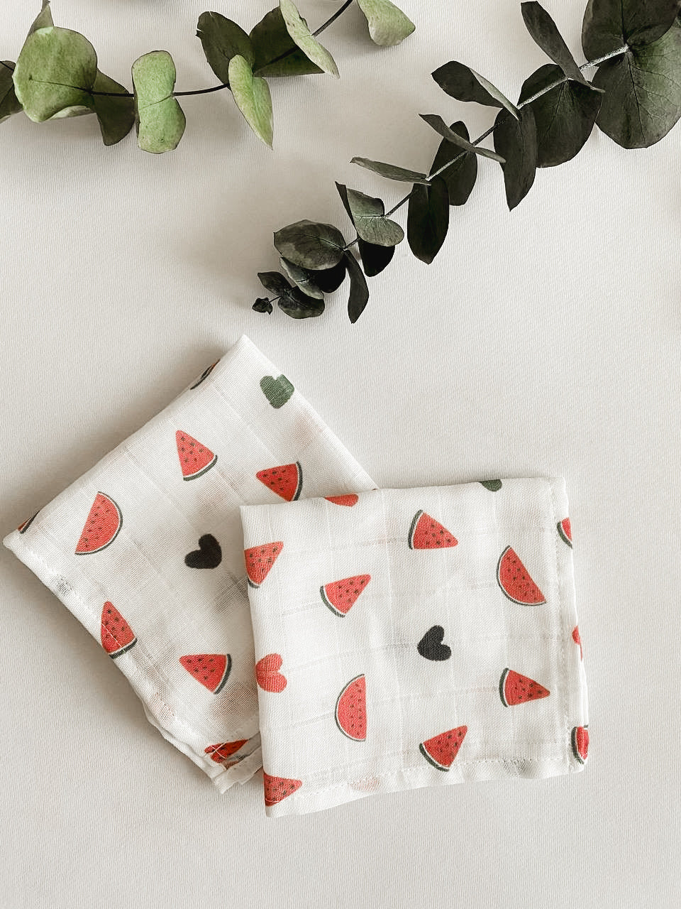 Hydrophilic face wipes HOPE Watermelon | 2 pieces | 30x30cm