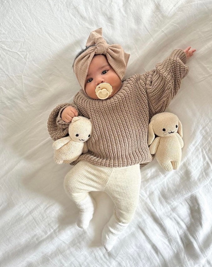 Baby knitted oversized sweater | Various colors