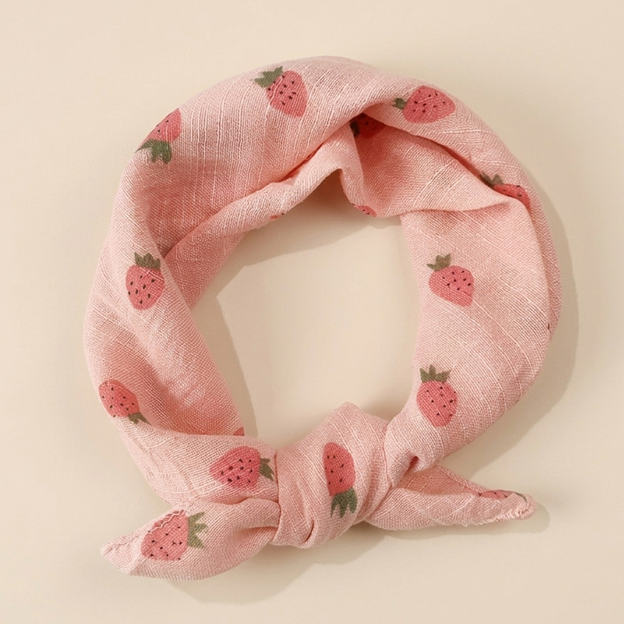 Baby & Kids Sjaal – Fruit Print – Bandana Model