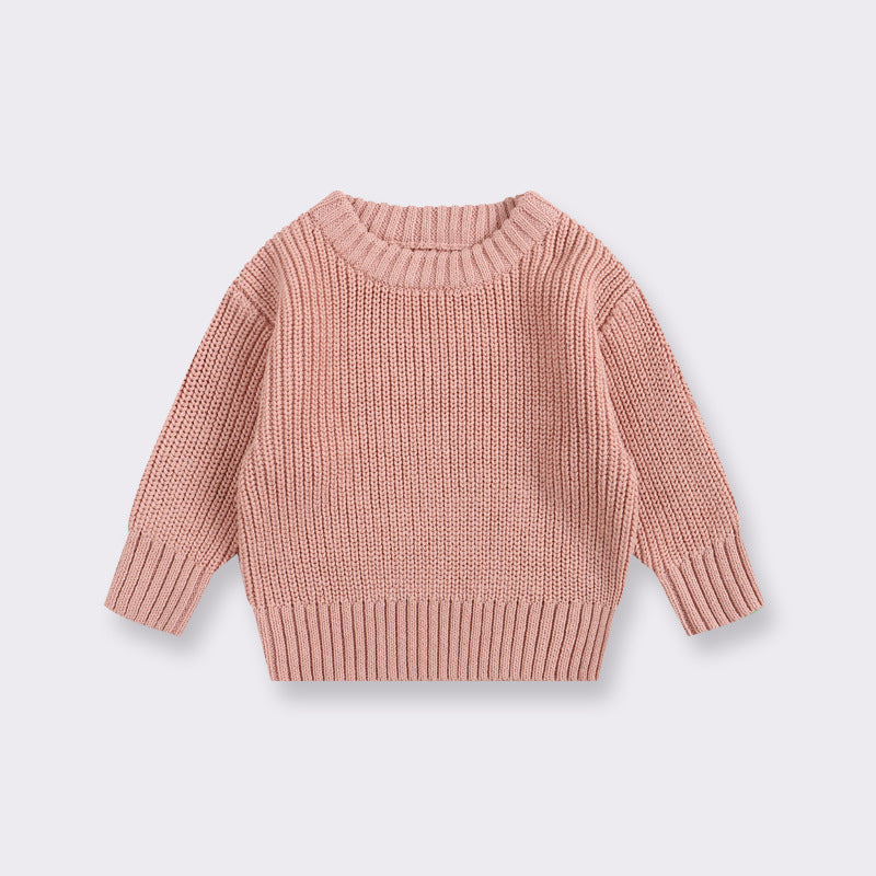 Baby knitted oversized sweater | Various colors