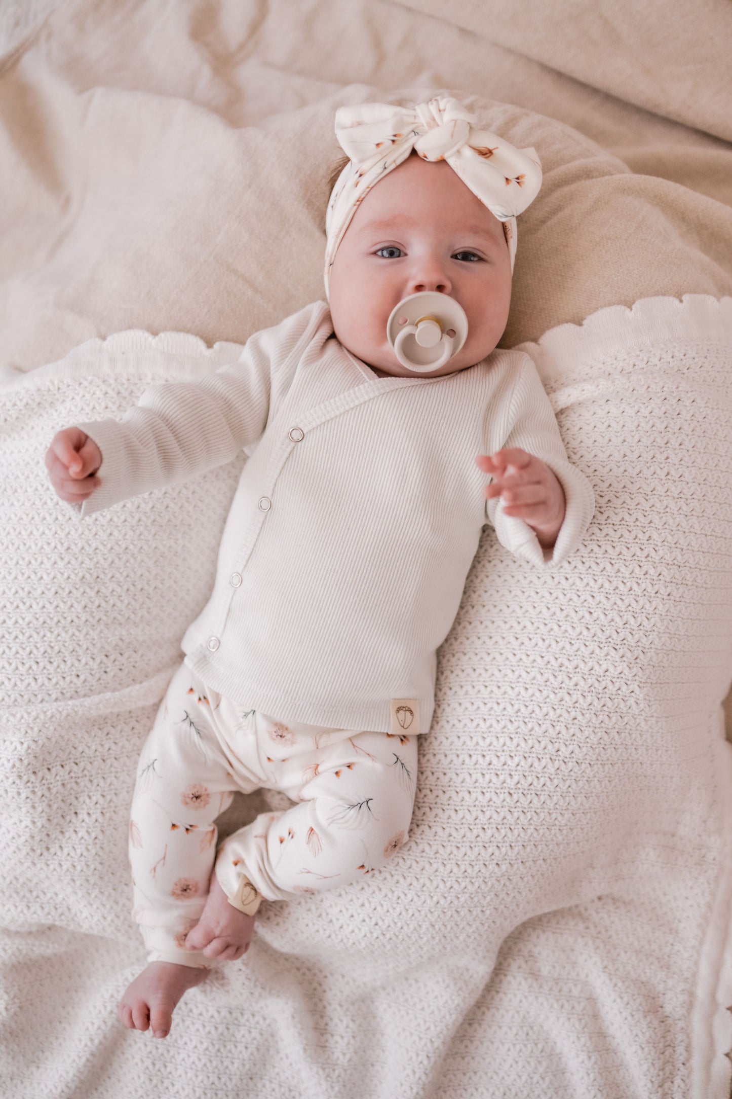 Baby Wrap Shirt Longsleeve | White