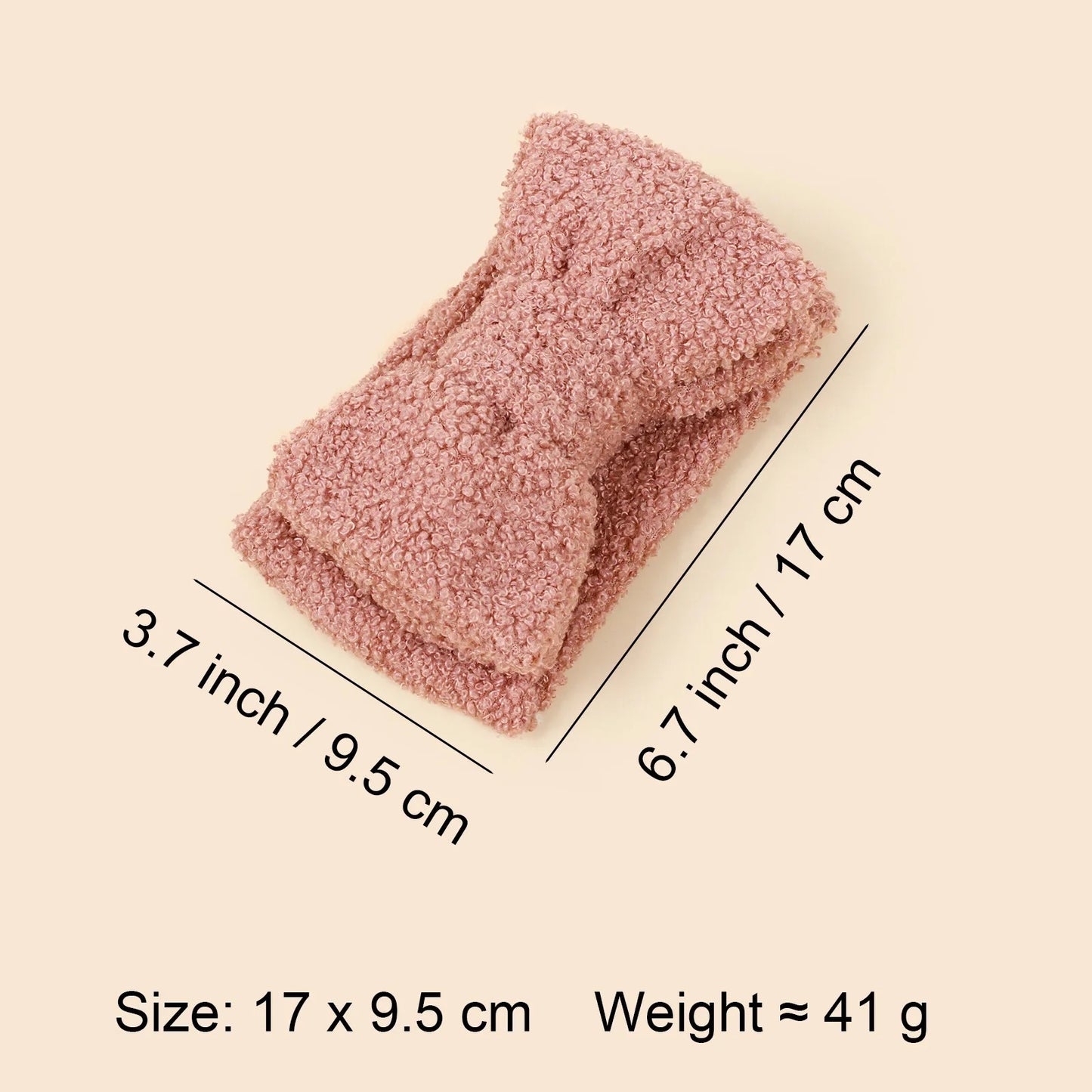 Teddy headband with bow | Various colours
