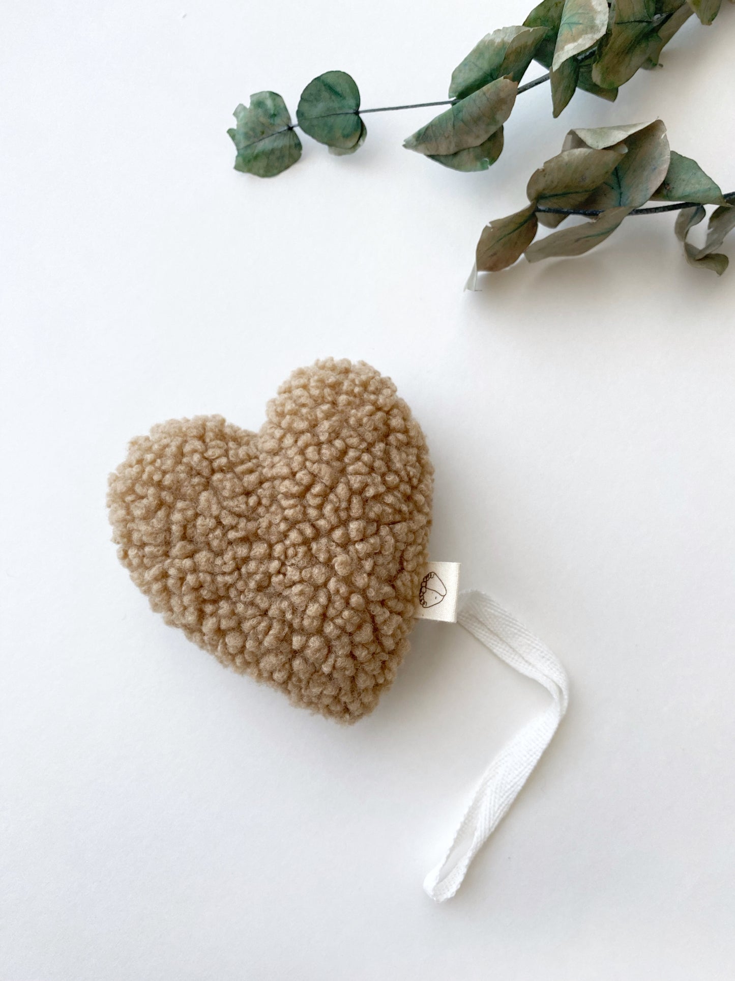 Pacifier cuddly toy Heart | 3 colors