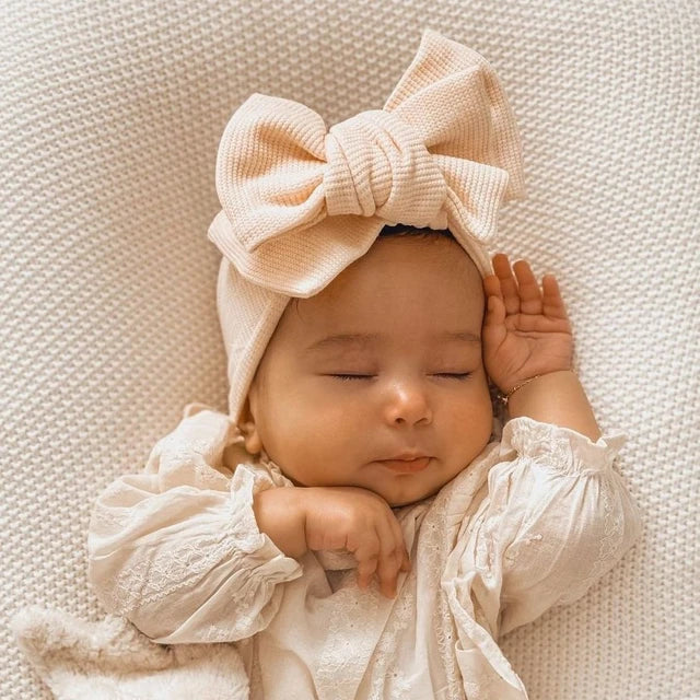 Cotton Headband with Bow | Various Colors
