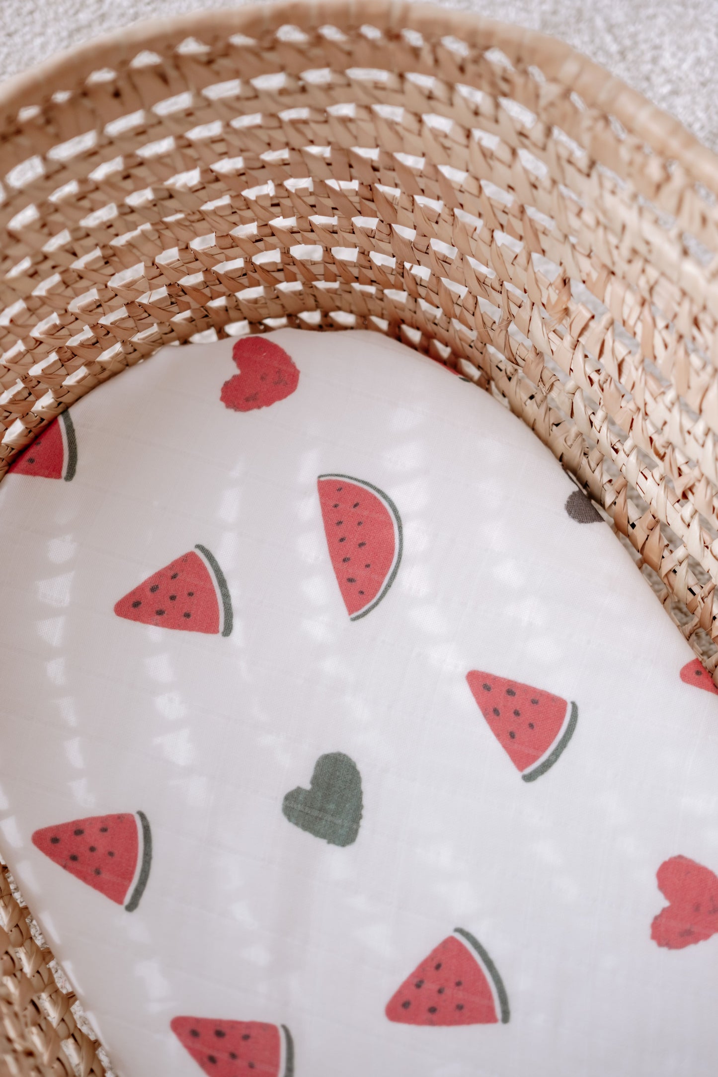 Hydrophilic cloth HOPE Watermelon | 100% Organic cotton | 100x100cm