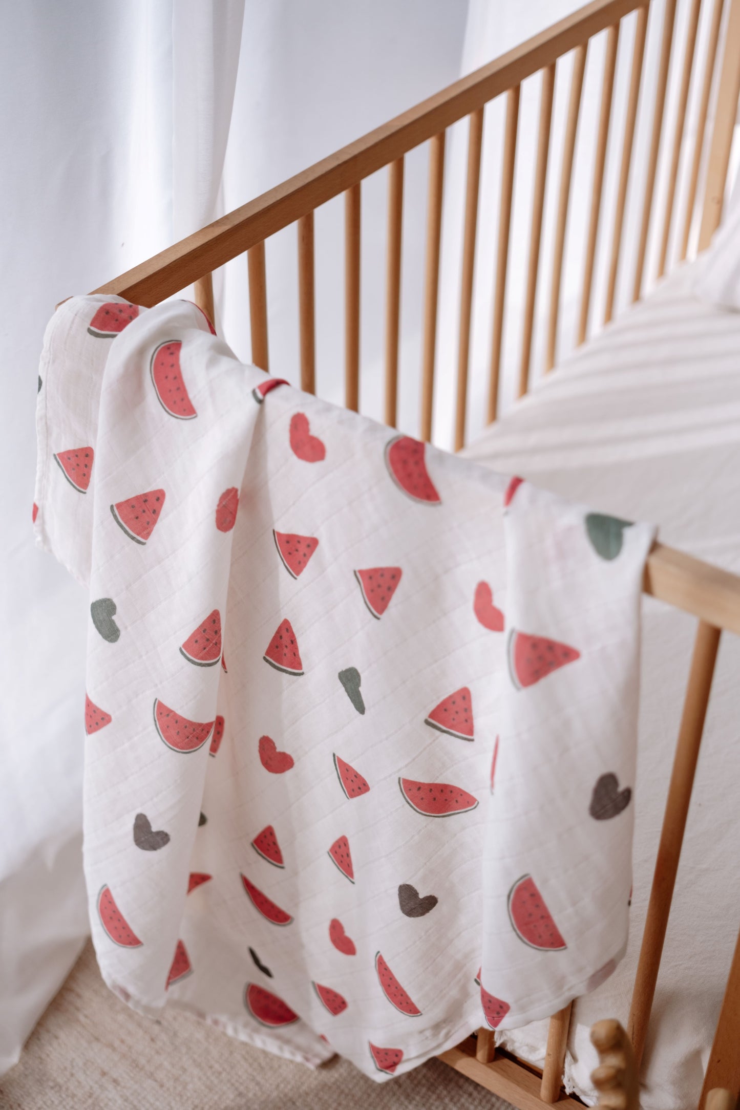 Hydrophilic cloth HOPE Watermelon | 100% Organic cotton | 100x100cm