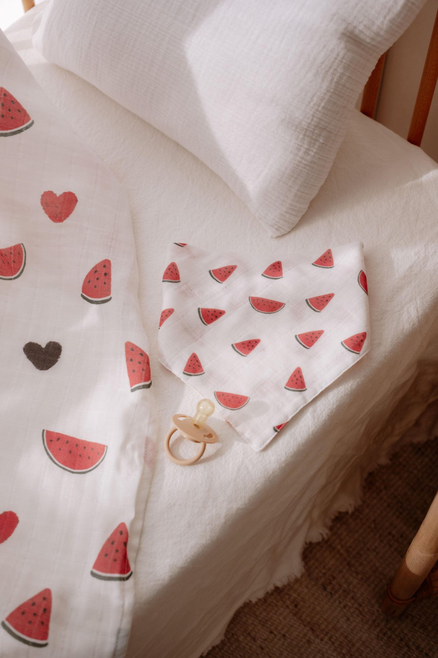 Hydrophilic cloth HOPE Watermelon | 100% Organic cotton | 100x100cm