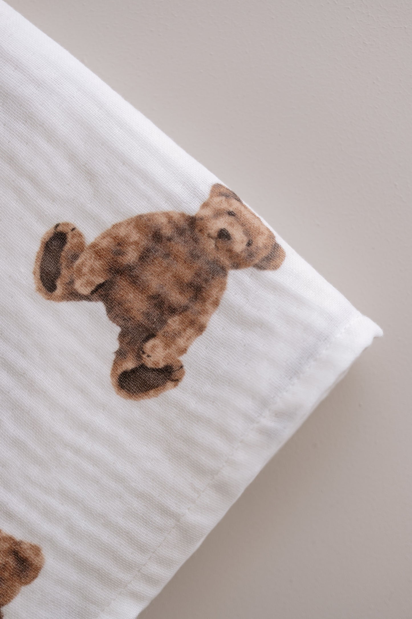 Hydrophilic cloth Teddy bear | 100% Organic cotton | 100x100cm