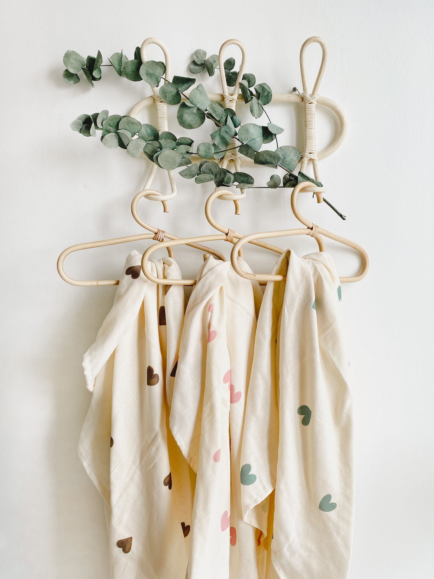 Hydrophilic cloth Hearts | 100% Organic cotton | 2-layer