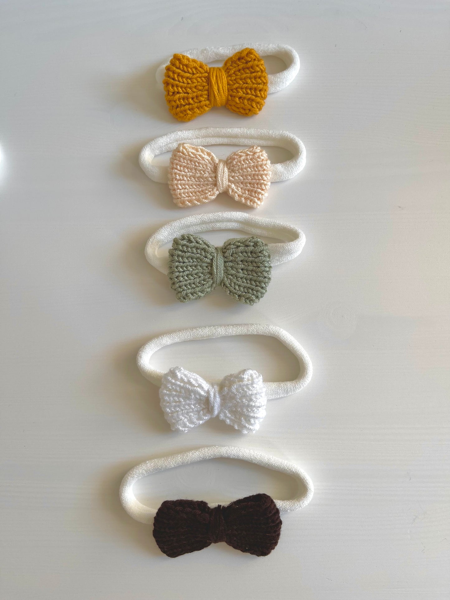 Handmade elastic hair bands