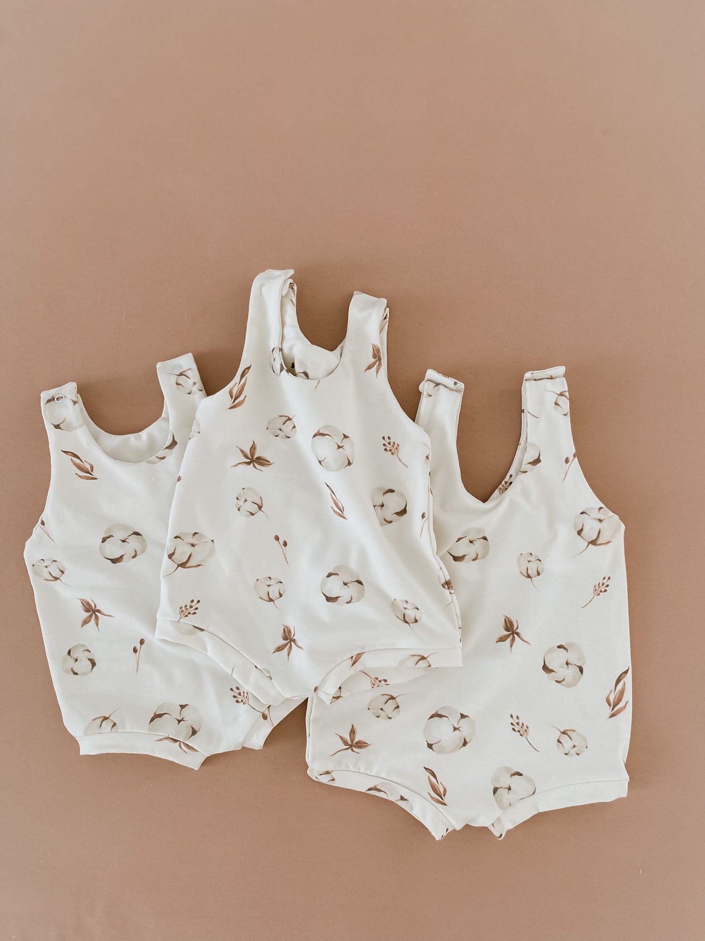 Cotton balls cotton romper