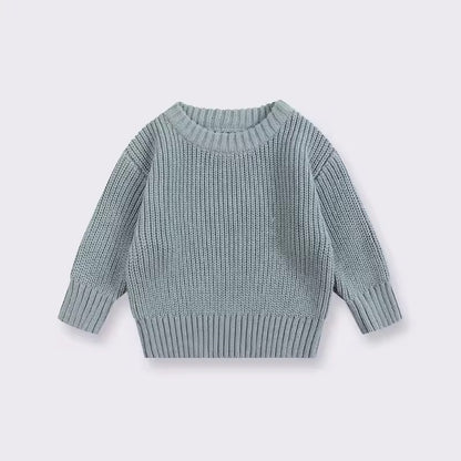 Baby Strickpullover in Übergröße | Verschiedene Farben