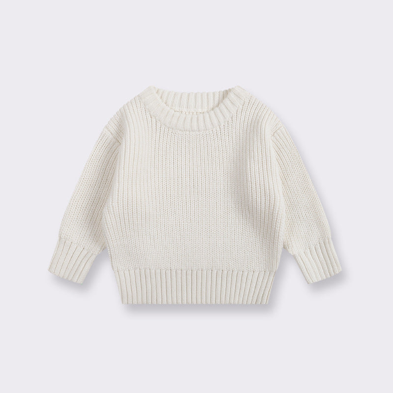 Baby Strickpullover in Übergröße | Verschiedene Farben