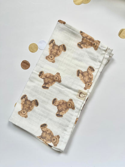 Hydrofiele doek Teddybeer 50x50cm