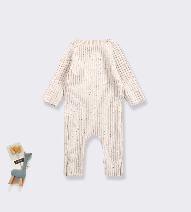 Knitted newborn jumpsuit