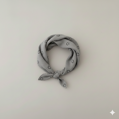 Baby & Kids Sjaal – Smiley Print – Bandana Model
