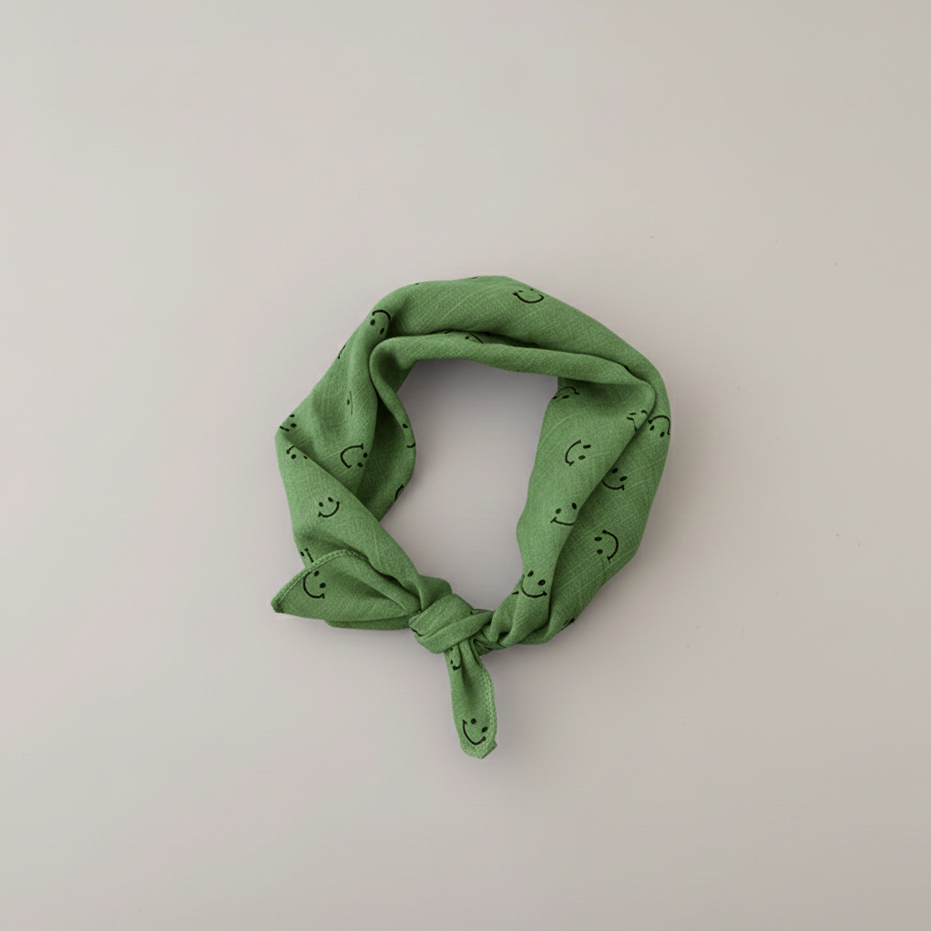 Baby & Kids Sjaal – Smiley Print – Bandana Model