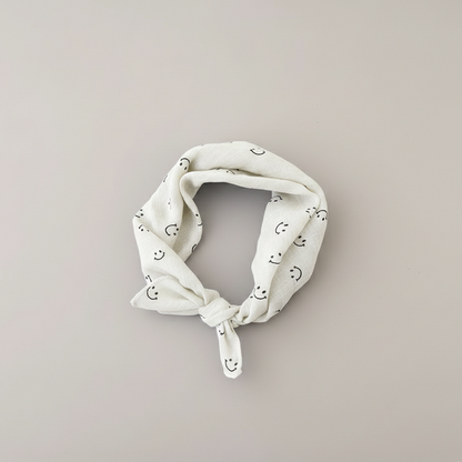 Baby & Kids Sjaal – Smiley Print – Bandana Model