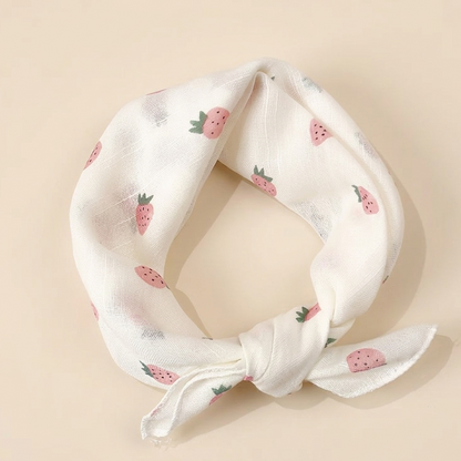 Baby & Kids Sjaal – Fruit Print – Bandana Model