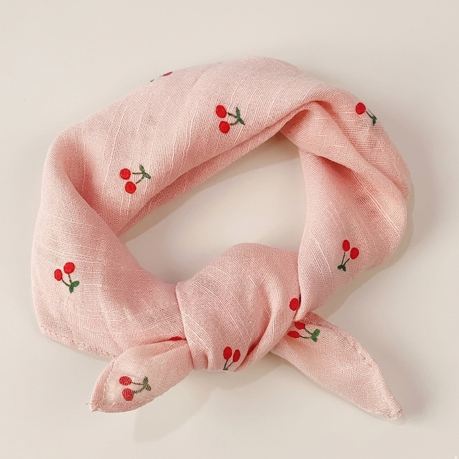 Baby & Kids Sjaal – Fruit Print – Bandana Model