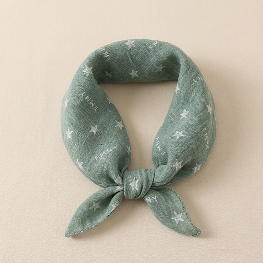 Baby & Kids Sjaal – Sterren Print – Bandana Model