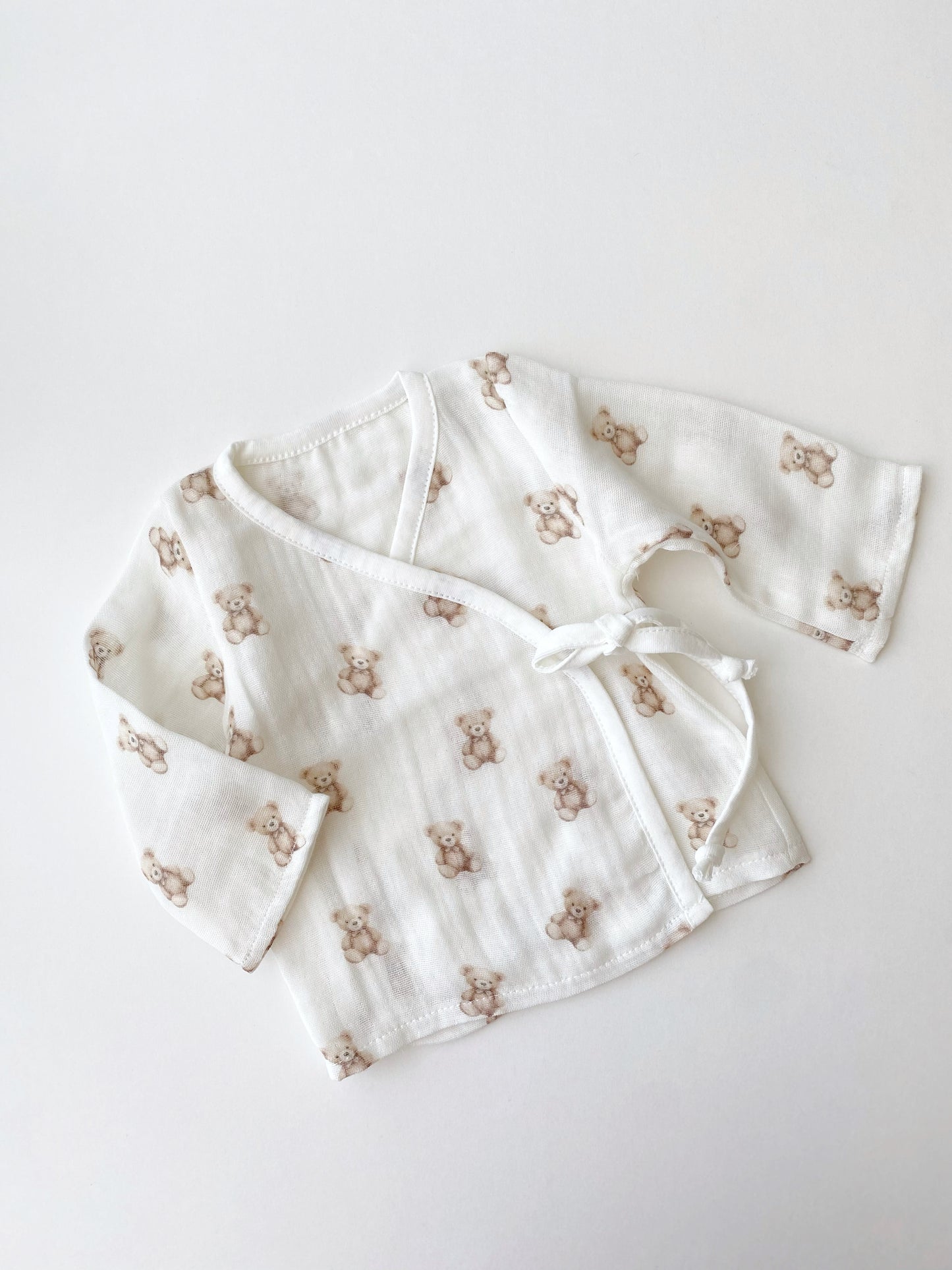 Teddybeer | Organic Muslin Newborn set | 5-delig