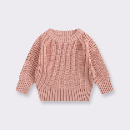 Baby Strickpullover in Übergröße | Verschiedene Farben