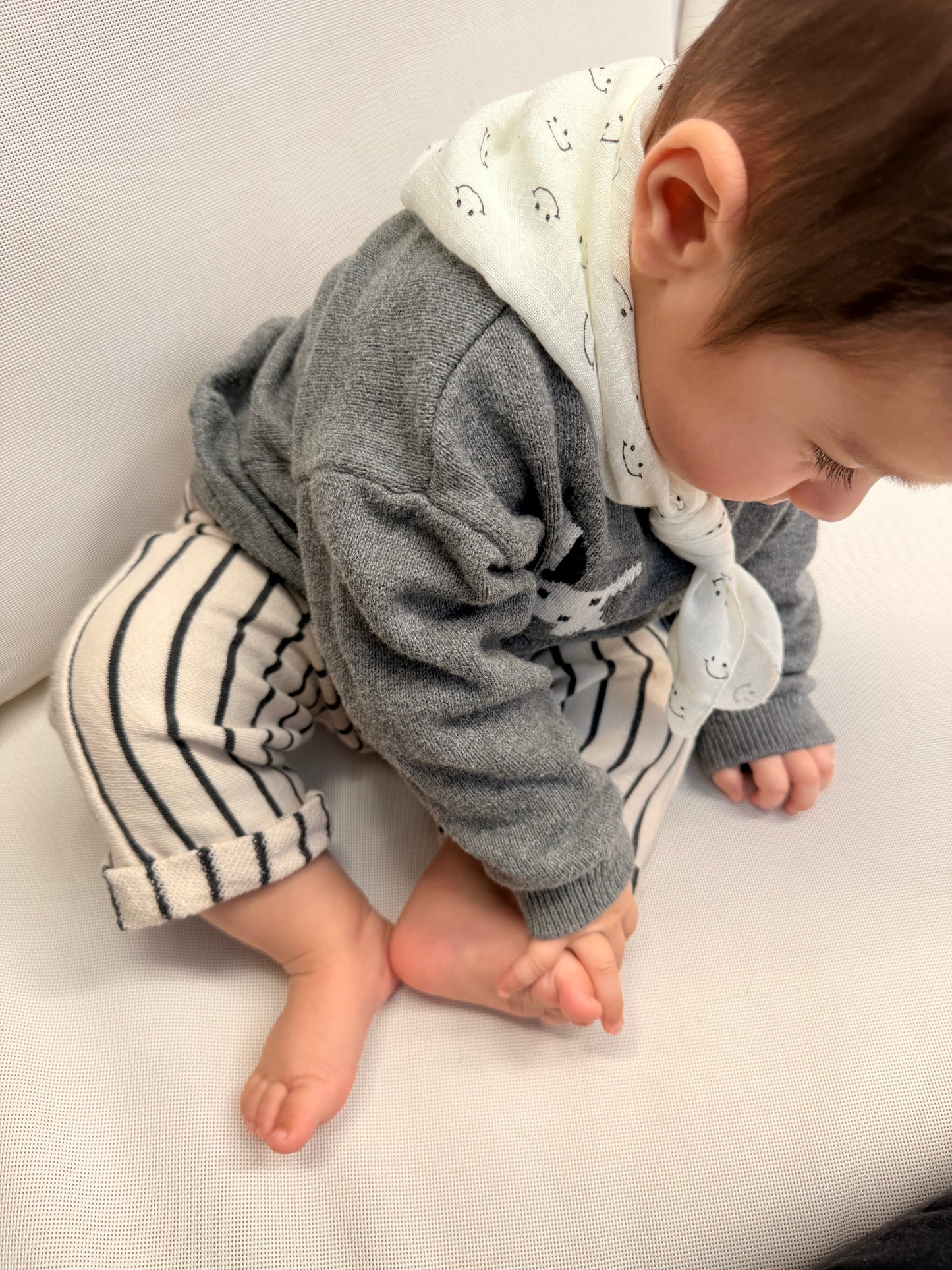 Baby & Kids Sjaal – Smiley Print – Bandana Model