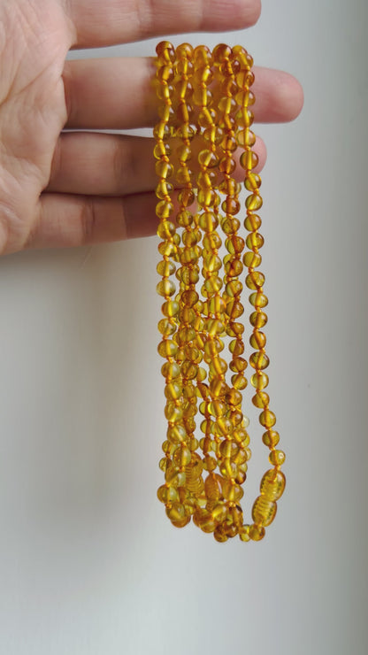 Barnsteen Baby Ketting – Honey – Gecertificeerd & Natuurlijk