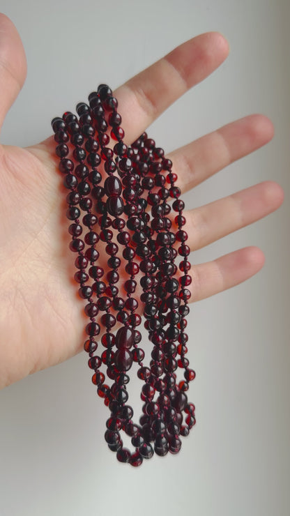 Barnsteen Baby Ketting – Cherry – Gecertificeerd & Natuurlijk