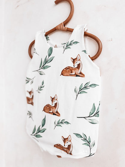 Bambi-Strampler aus Baumwolle